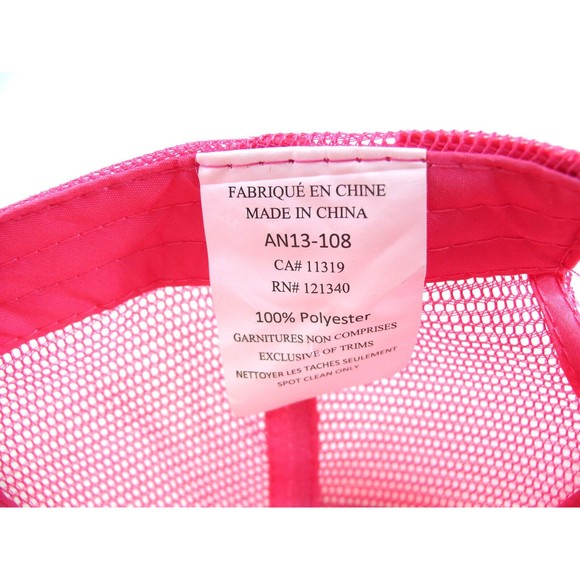 NEW Trucker Style Hat Fashion Store Garage Logo Limited Edition Promo Women Pink - Picture 6 of 6